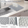 Silicone Dish Drying Mat for Kitchen