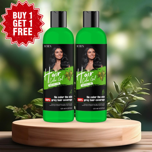 Hair Color Gel - 100% Gray Hair Coverage 125ml (Pack Of 2)🌿
