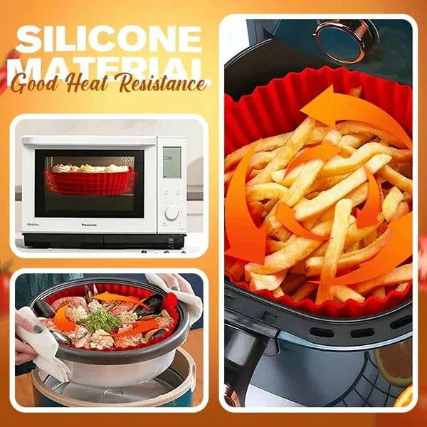 Silicone Reusable Baking Tray for Air Fryer / Oven / Microwave  |🔥BUY 1 GET 1 FREE🔥